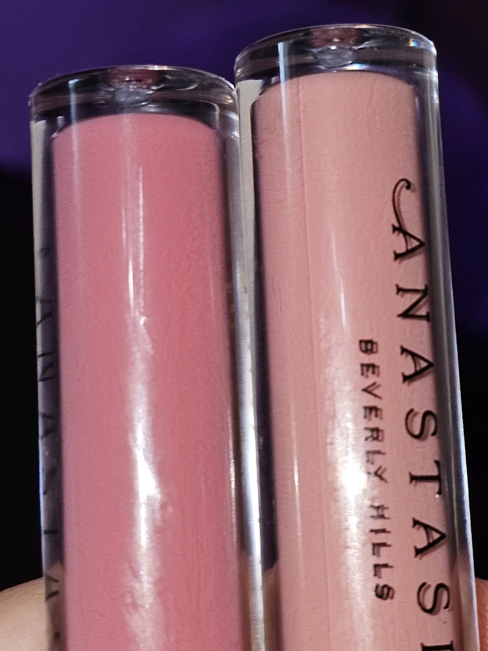 Anastasia Beverly Hills Liquid Lipstick Set - In Dusty Rose And Crush. Set Of 2